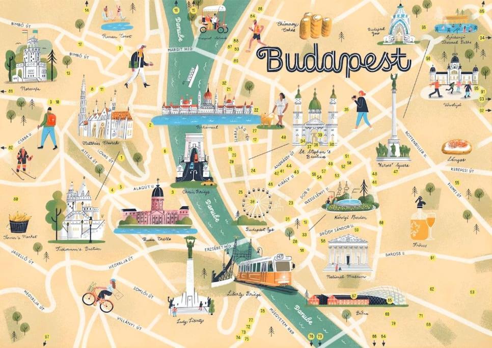 2Budapest Eye-Freegym And Sauna Luxury Home Экстерьер фото